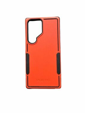 Samsung Galaxy S23 Ultra Orange Protective Phone Case - Slim Rugged Design